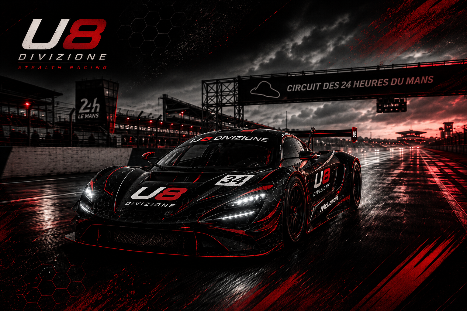 První Le Mans v McLarenu přinesl dramatický nástup: U8 Division z 51. na 13.